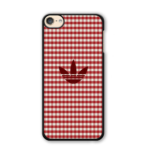 Adidas Red Flannel iPod Touch 6 Case - Carneyforia