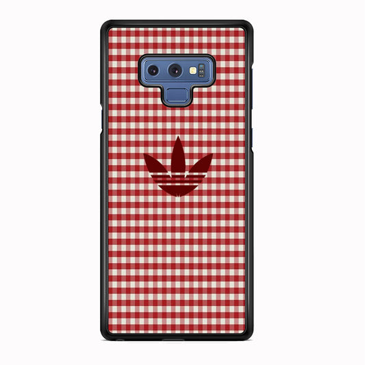 Adidas Red Flannel  Samsung Galaxy Note 9 Case