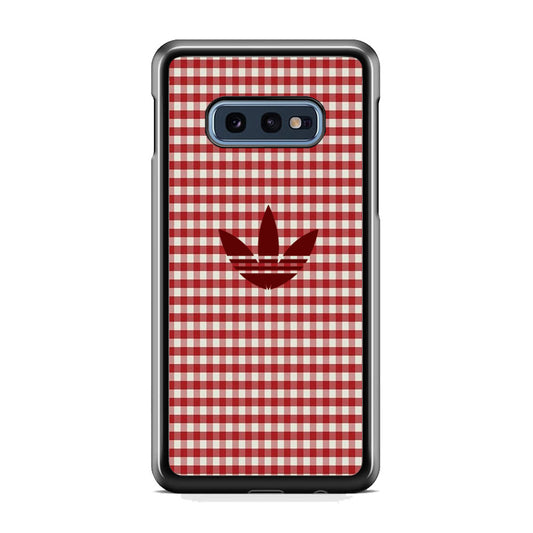 Adidas Red Flannel Samsung Galaxy S10E Case