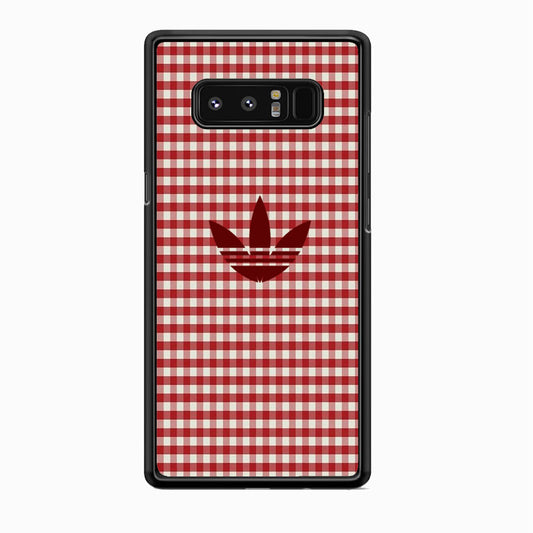 Adidas Red Flannel Samsung Galaxy Note 8 Case
