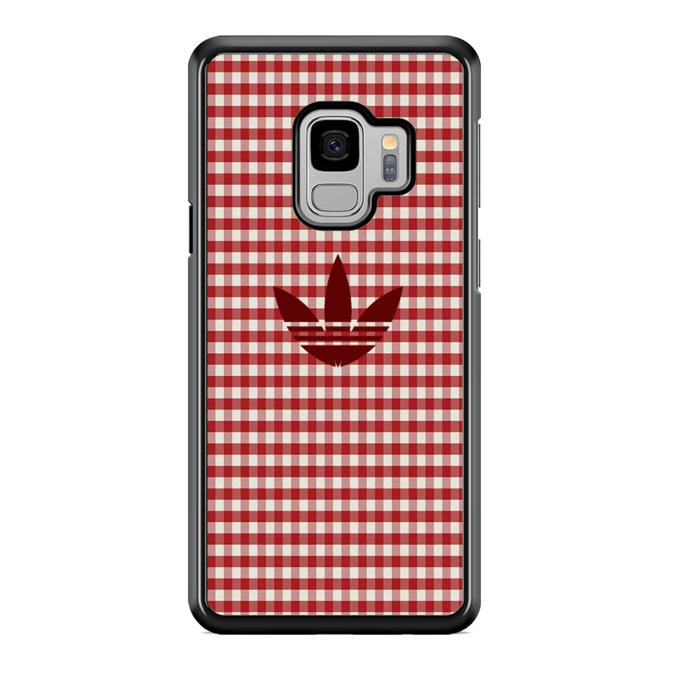 Adidas Red Flannel Samsung Galaxy S9 Case