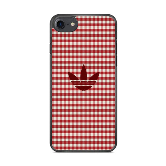 Adidas Red Flannel iPhone 8 Case