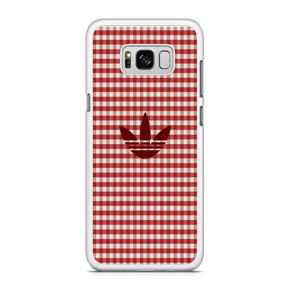 Adidas Red Flannel  Samsung Galaxy S8 Case