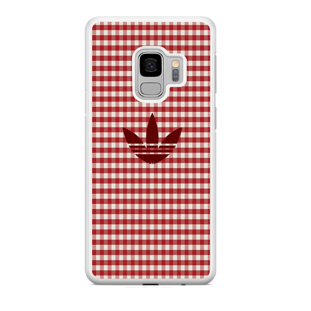 Adidas Red Flannel Samsung Galaxy S9 Case
