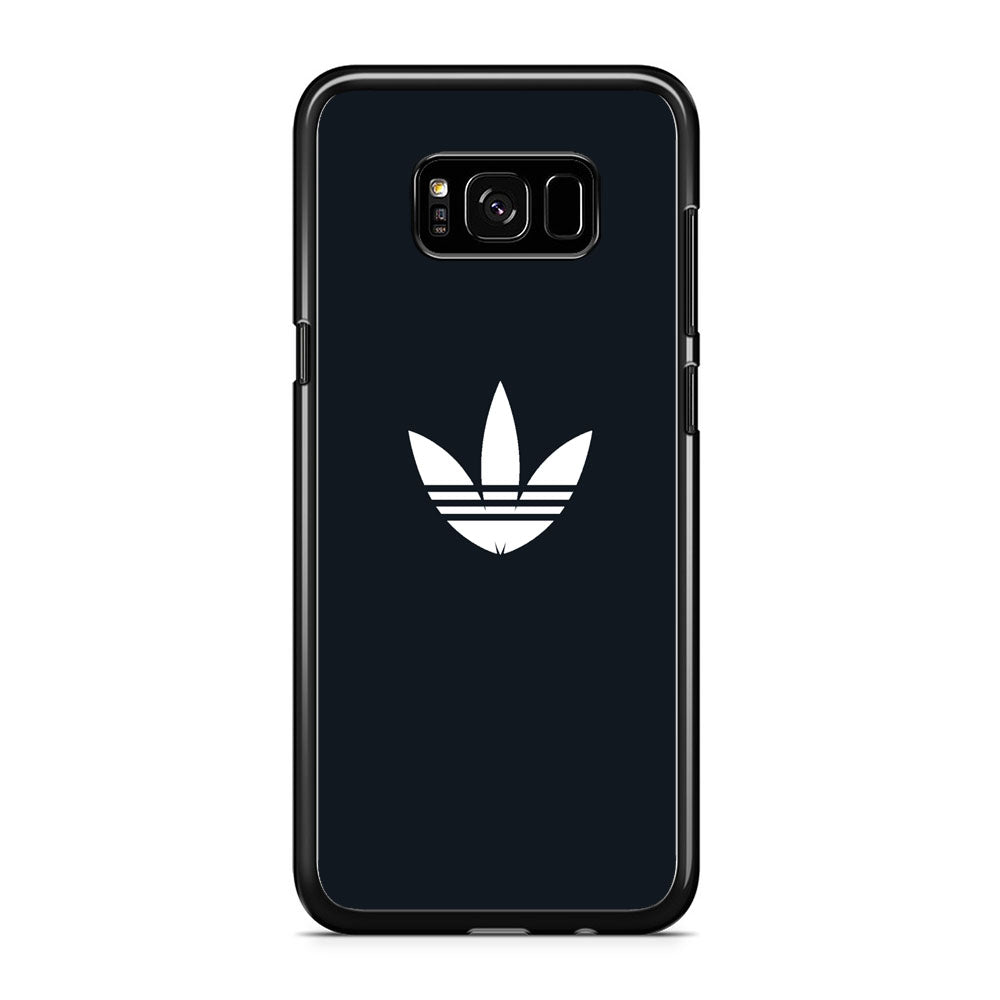 Adidas Space Grey White Logo Samsung Galaxy S8 Case