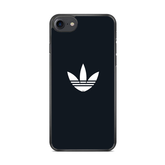 Adidas Space Grey White Logo iPhone 8 Case