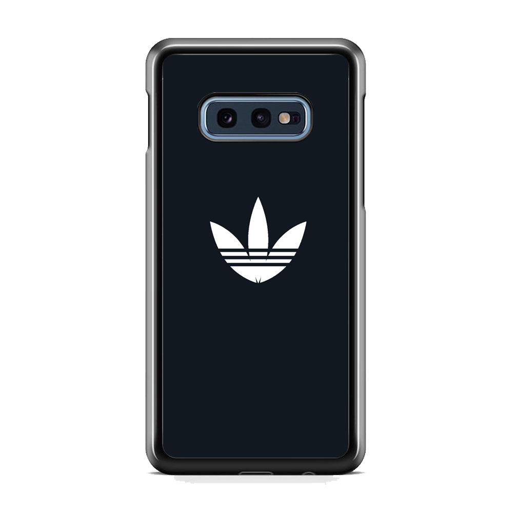 Adidas Space Grey White Logo Samsung Galaxy S10E Case