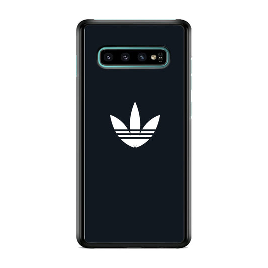 Adidas Space Grey White Logo Samsung Galaxy S10 Case
