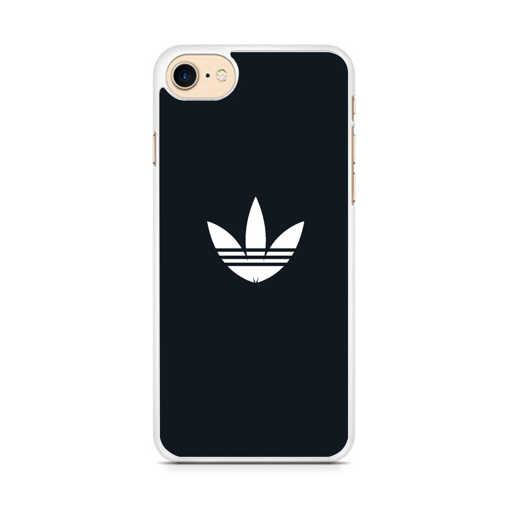Adidas Space Grey White Logo iPhone 8 Case
