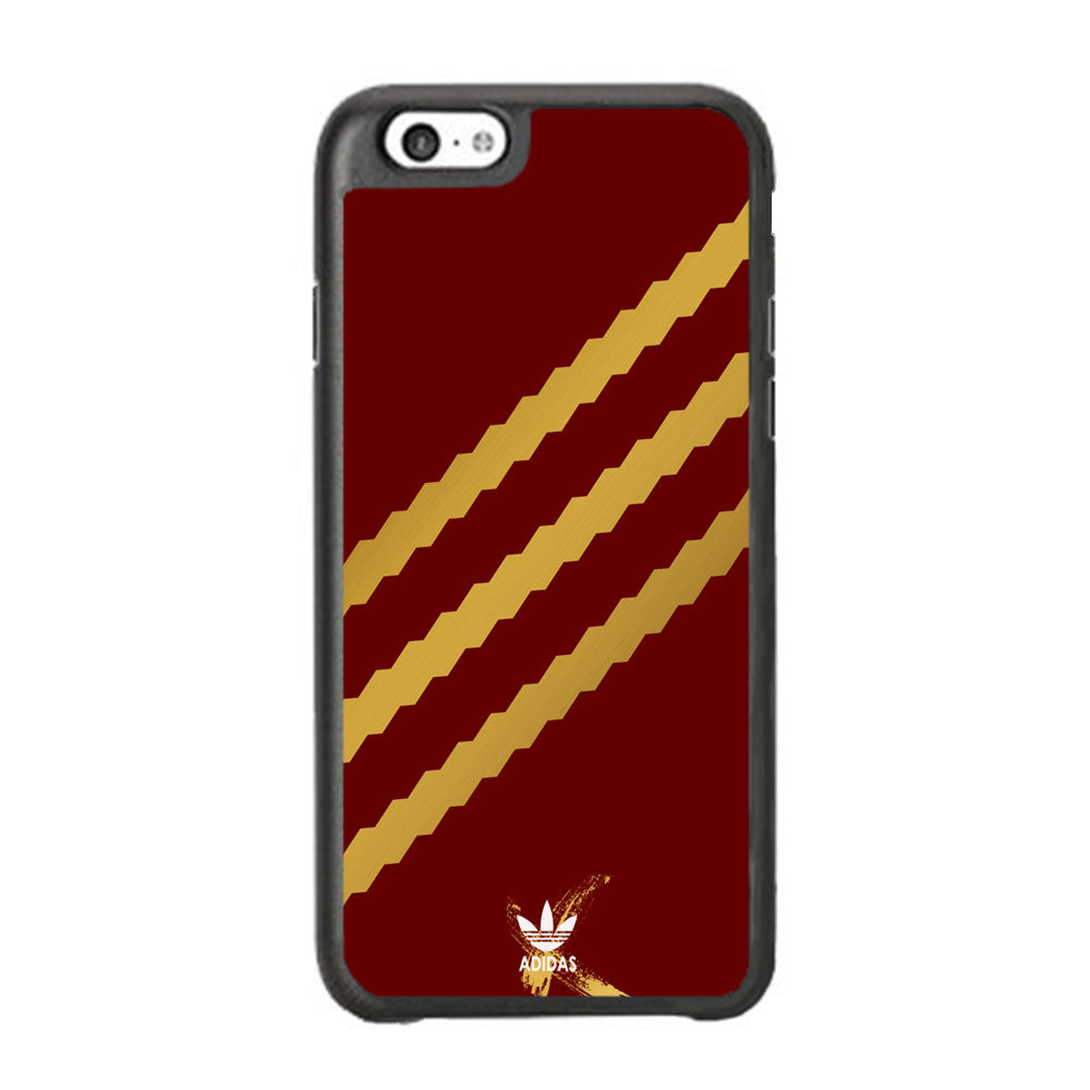 Adidas Stripe Royal Gold Maroon iPhone 6 | 6s Case