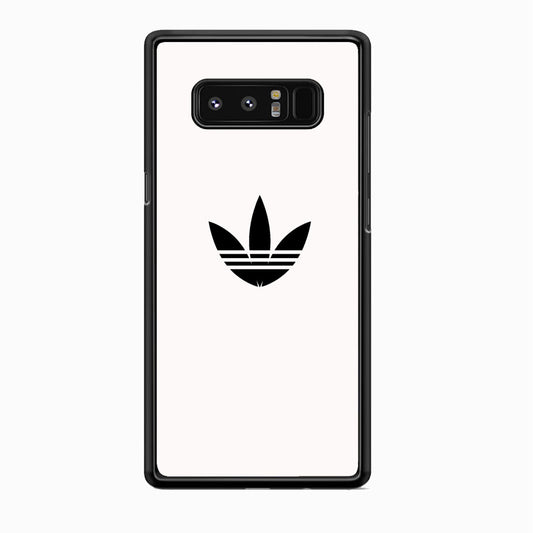 Adidas White Bone Logo Black Samsung Galaxy Note 8 Case