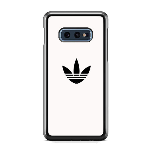 Adidas White Bone Logo Black Samsung Galaxy S10E Case