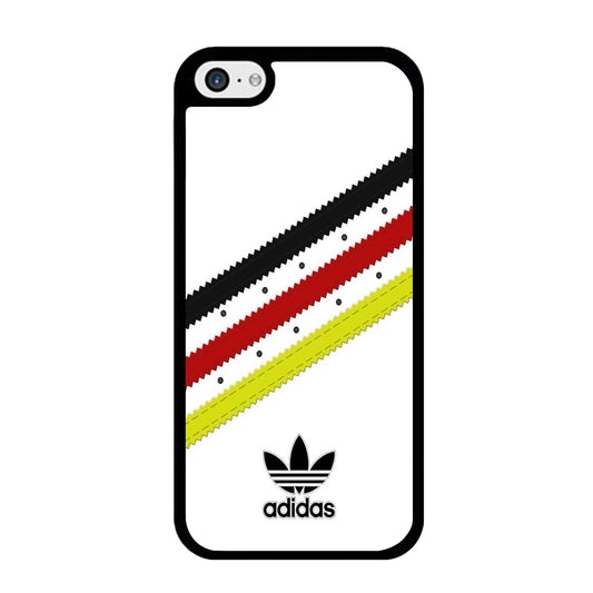 Adidas White Stripe Black Red Yellow iPhone 5 | 5s Case - Carneyforia
