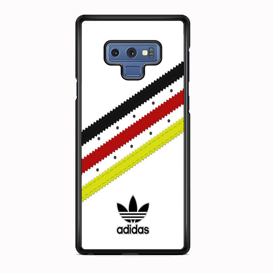 Adidas White Stripe Black Red Yellow Samsung Galaxy Note 9 Case
