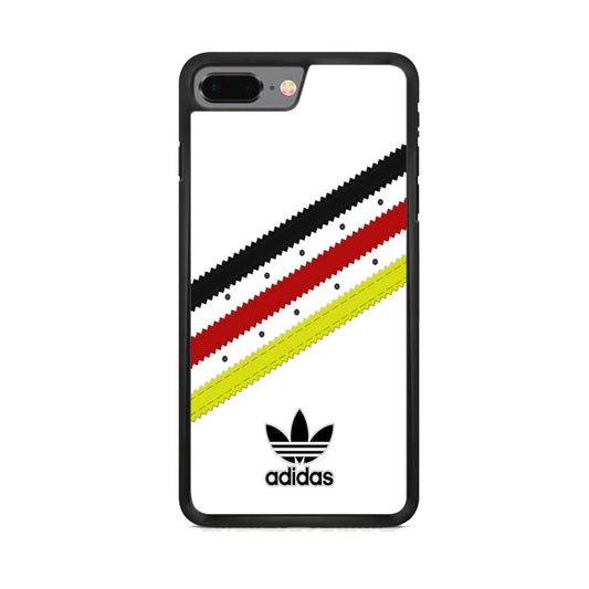 Adidas White Stripe Black Red Yellow iPhone 7 Plus Case