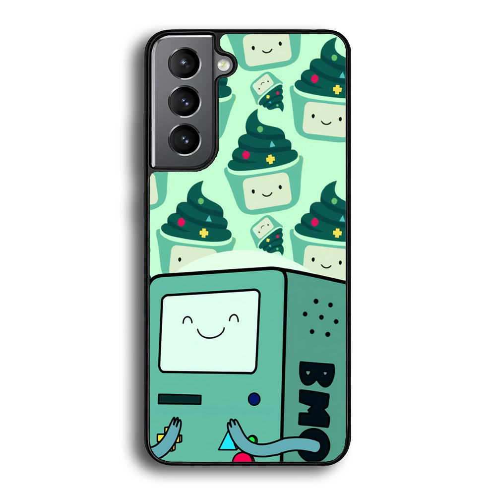 Adventure Time BMO Cake Dessert Samsung Galaxy S21 Case