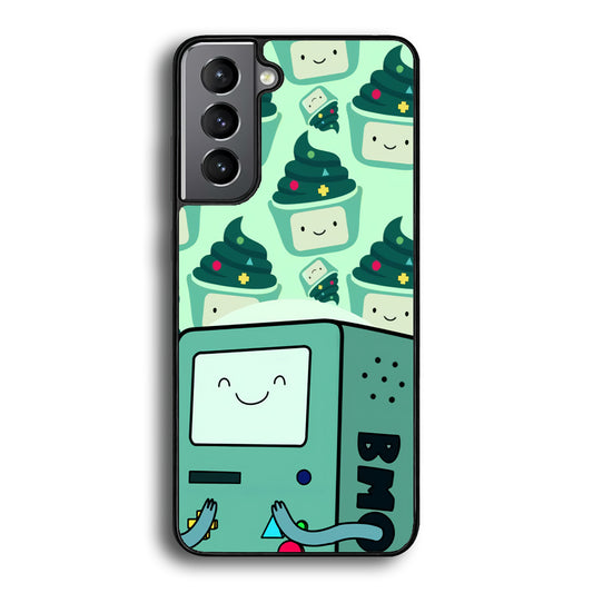 Adventure Time BMO Cake Dessert Samsung Galaxy S21 Case