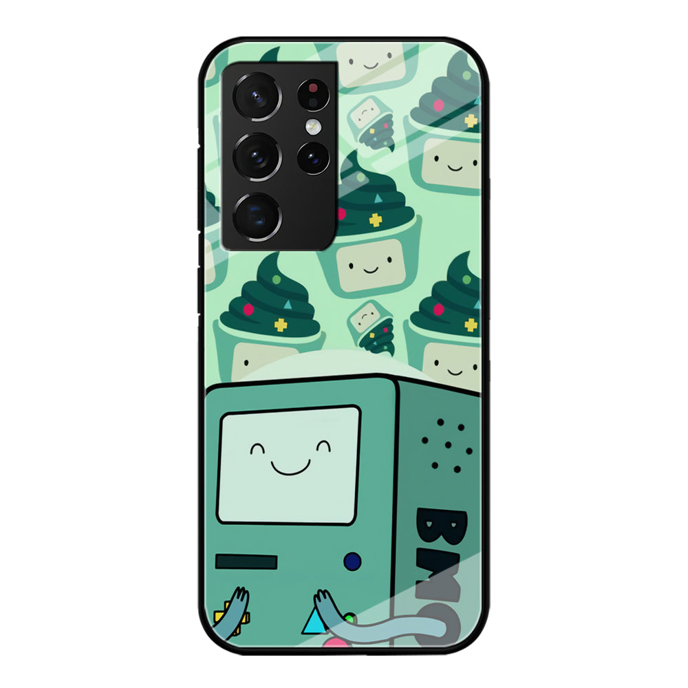 Adventure Time BMO Cake Dessert Samsung Galaxy S21 Ultra Case