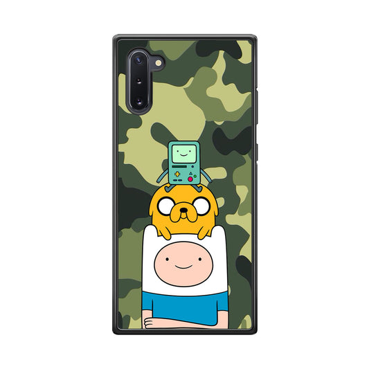 Adventure Time Camo Green Samsung Galaxy Note 10 Case