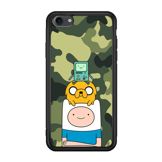 Adventure Time Camo Green iPhone 8 Case