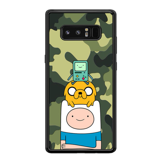 Adventure Time Camo Green Samsung Galaxy Note 8 Case