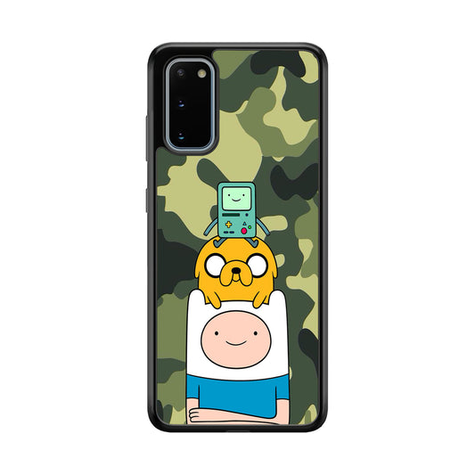 Adventure Time Camo Green Samsung Galaxy S20 Case