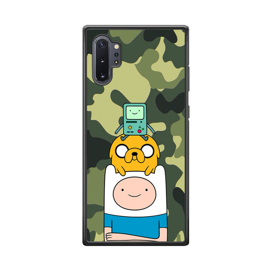 Adventure Time Camo Green Samsung Galaxy Note 10 Plus Case