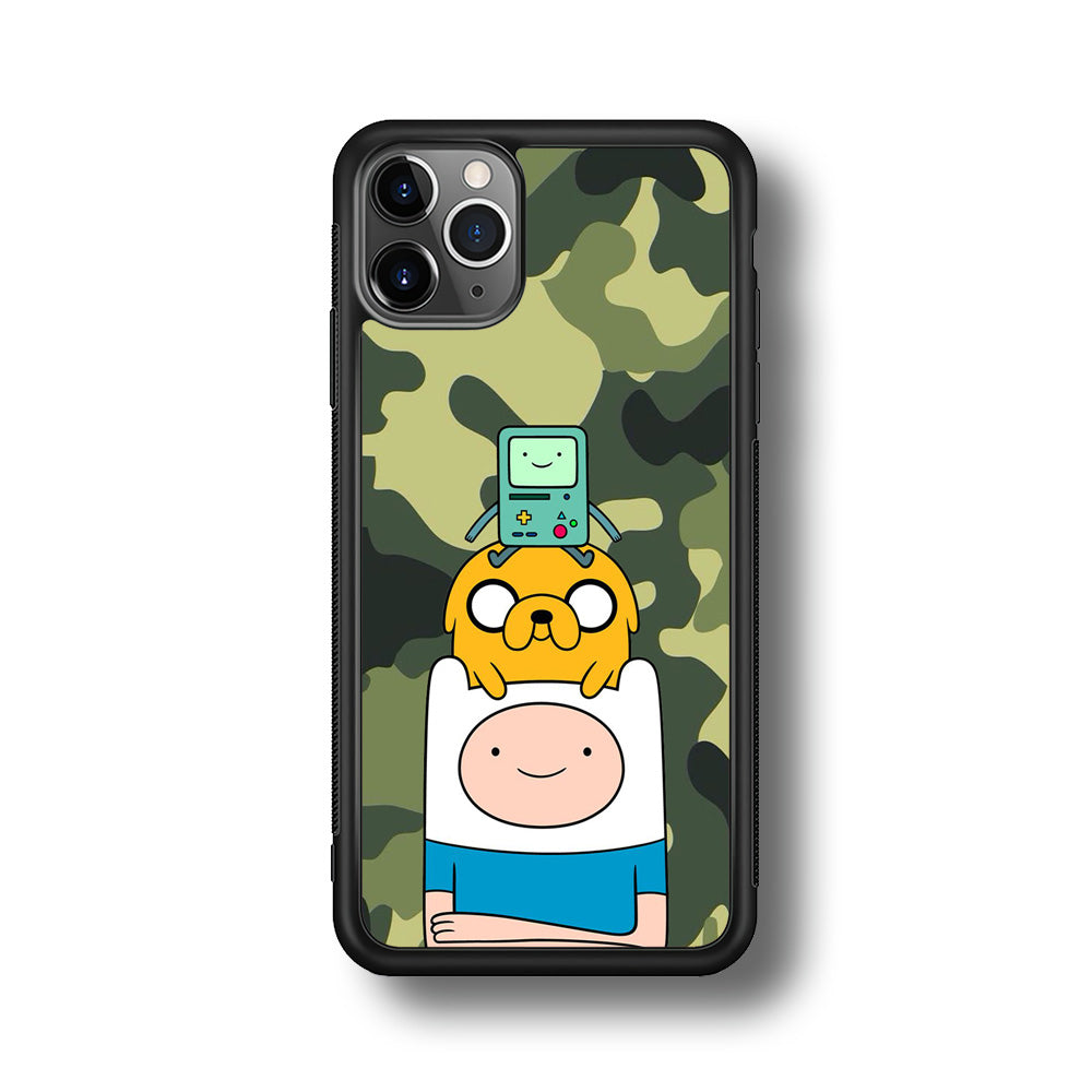 Adventure Time Camo Green iPhone 11 Pro Case