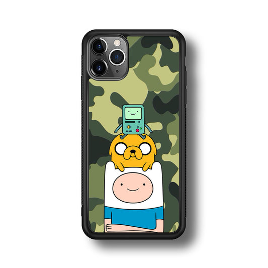 Adventure Time Camo Green iPhone 11 Pro Case