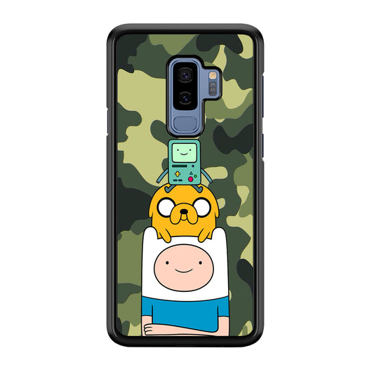 Adventure Time Camo Green Samsung Galaxy S9 Plus Case