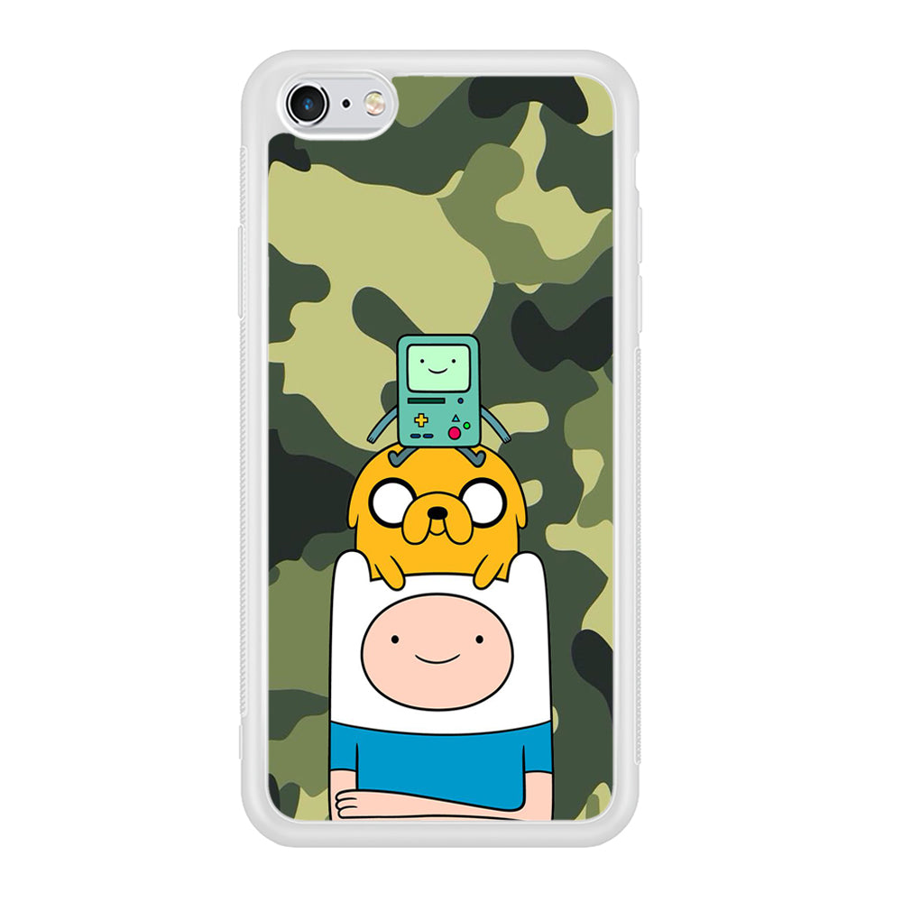 Adventure Time Camo Green iPhone 6 Plus | 6s Plus Case