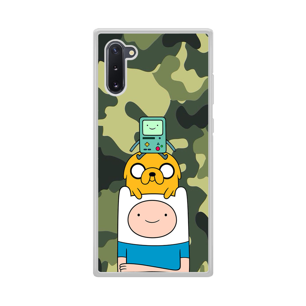 Adventure Time Camo Green Samsung Galaxy Note 10 Case