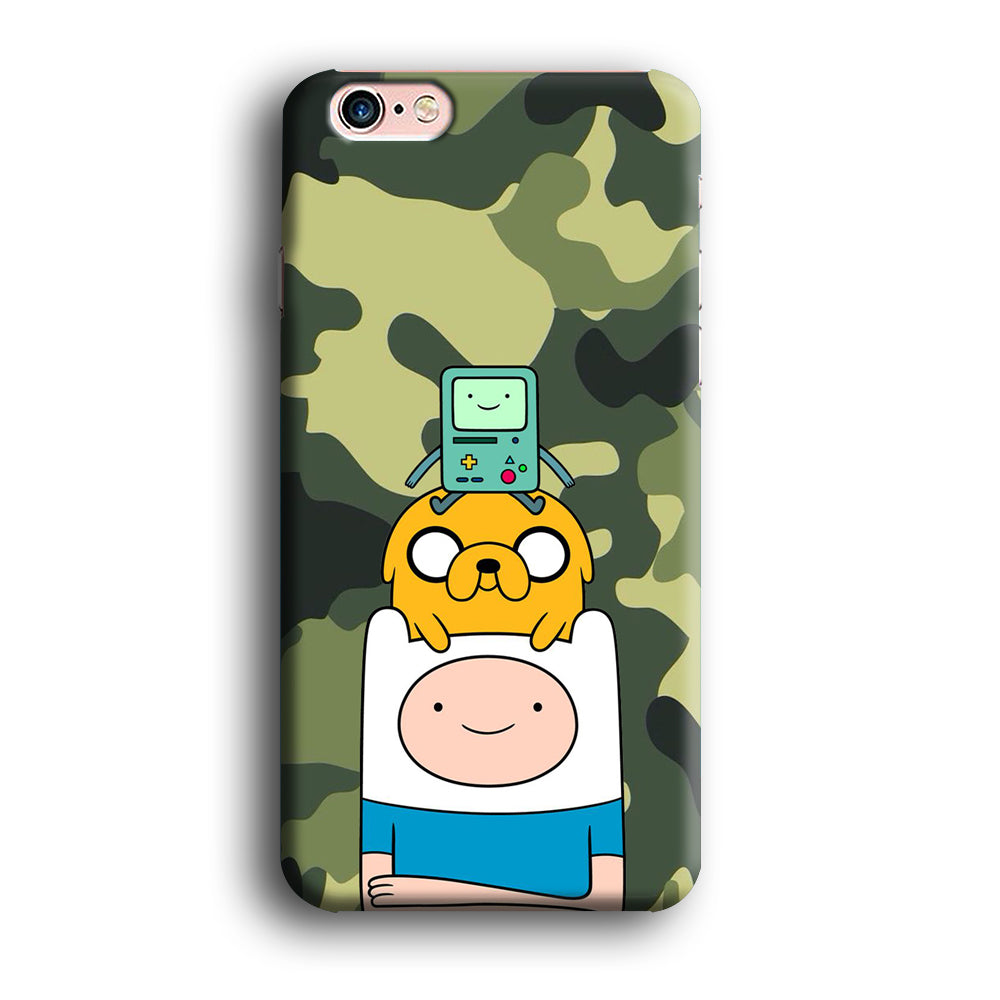 Adventure Time Camo Green iPhone 6 Plus | 6s Plus Case