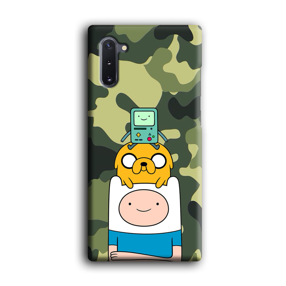 Adventure Time Camo Green Samsung Galaxy Note 10 Case