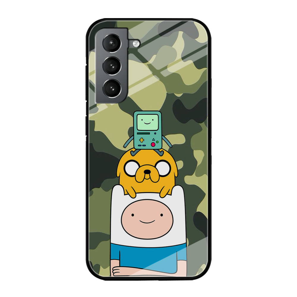 Adventure Time Camo Green Samsung Galaxy S21 Case