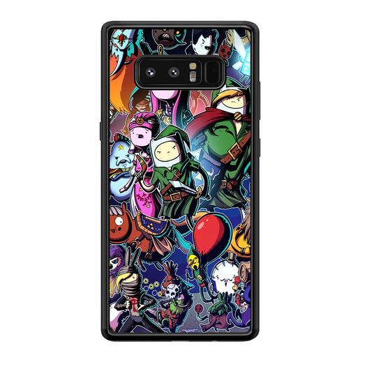 Adventure Time Classic War Samsung Galaxy Note 8 Case