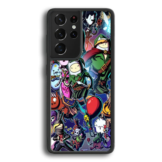 Adventure Time Classic War Samsung Galaxy S21 Ultra Case