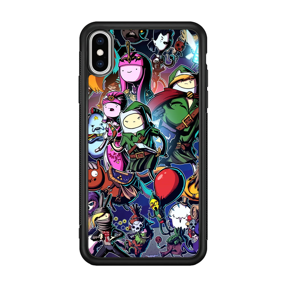 Adventure Time Classic War iPhone XS Case