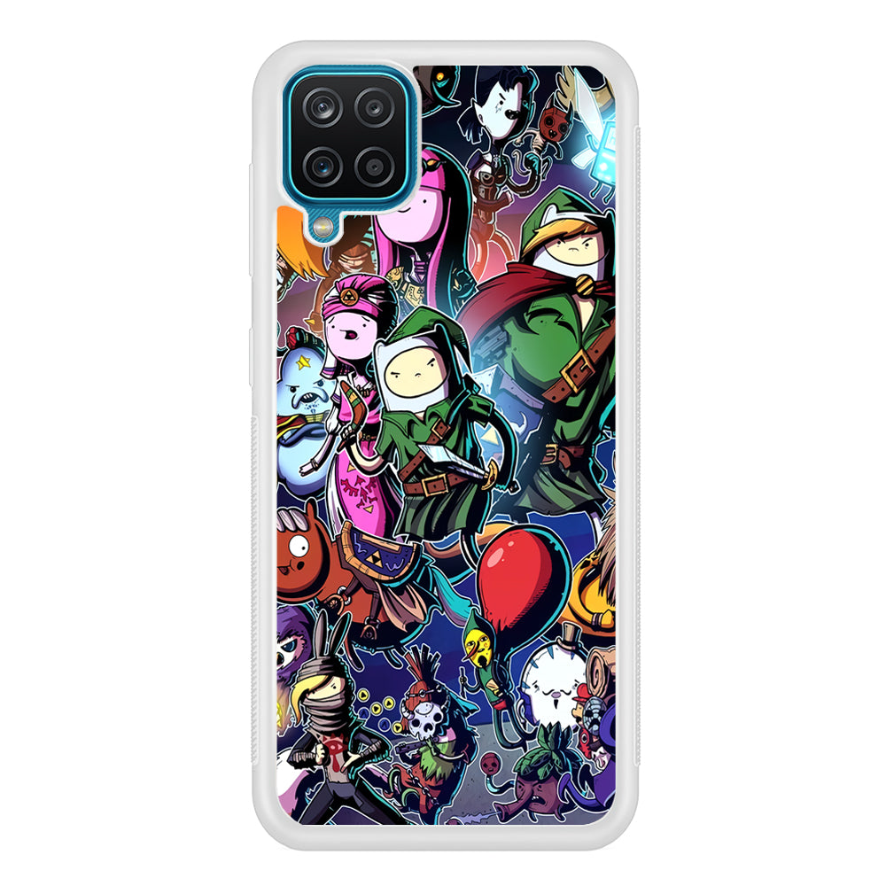 Adventure Time Classic War Samsung Galaxy A12 Case