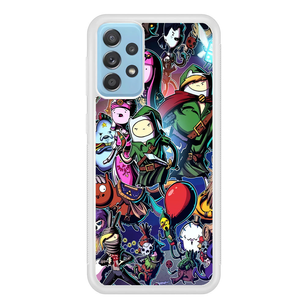 Adventure Time Classic War Samsung Galaxy A52 Case