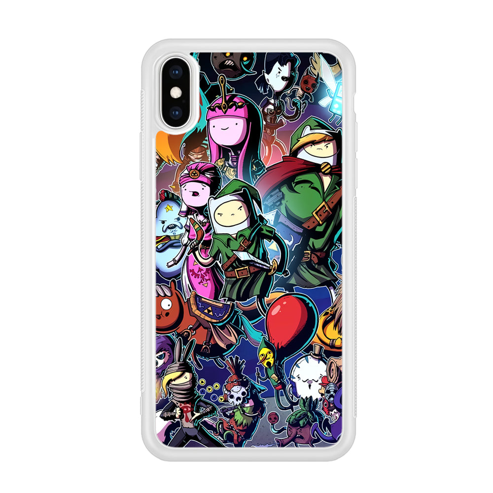 Adventure Time Classic War iPhone XS Case