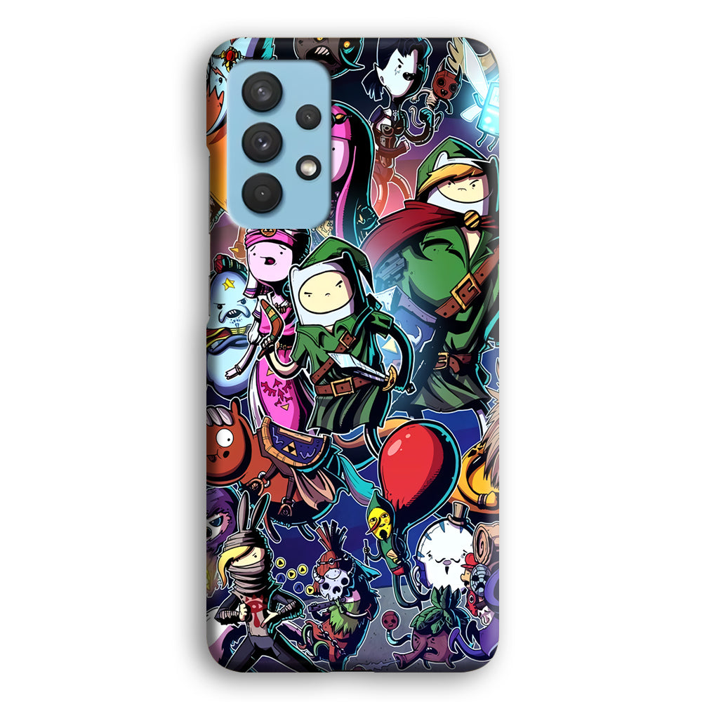 Adventure Time Classic War Samsung Galaxy A32 Case