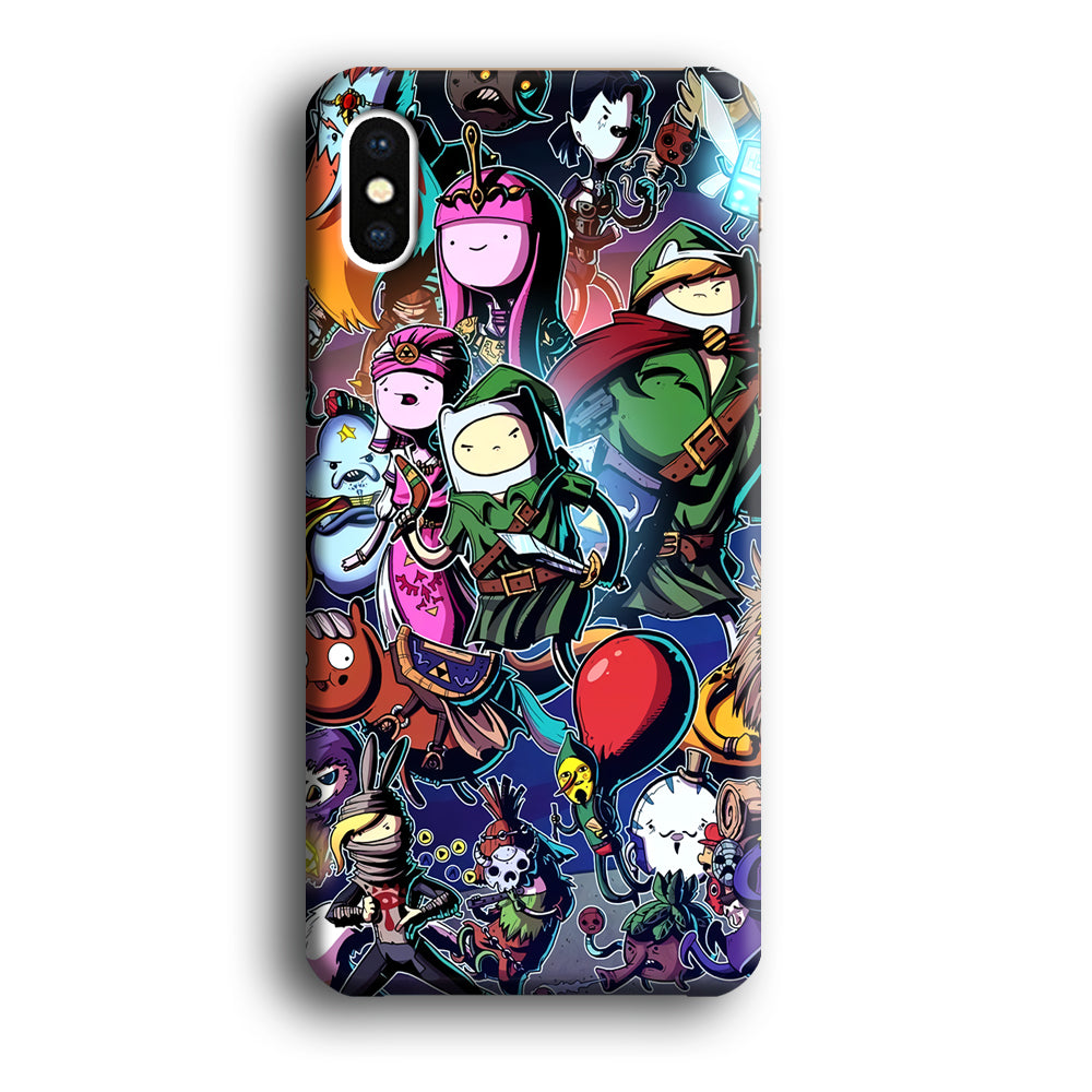 Adventure Time Classic War iPhone X Case