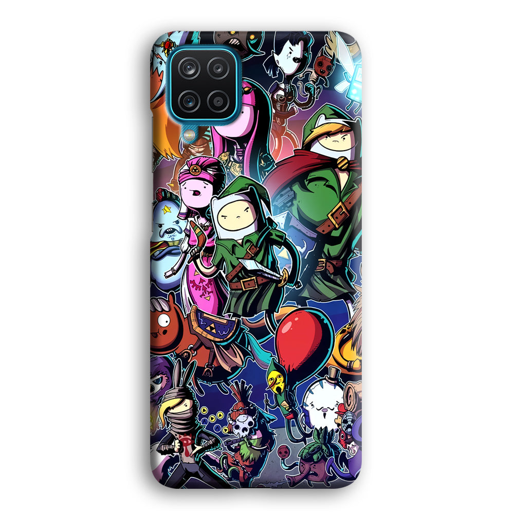 Adventure Time Classic War Samsung Galaxy A12 Case