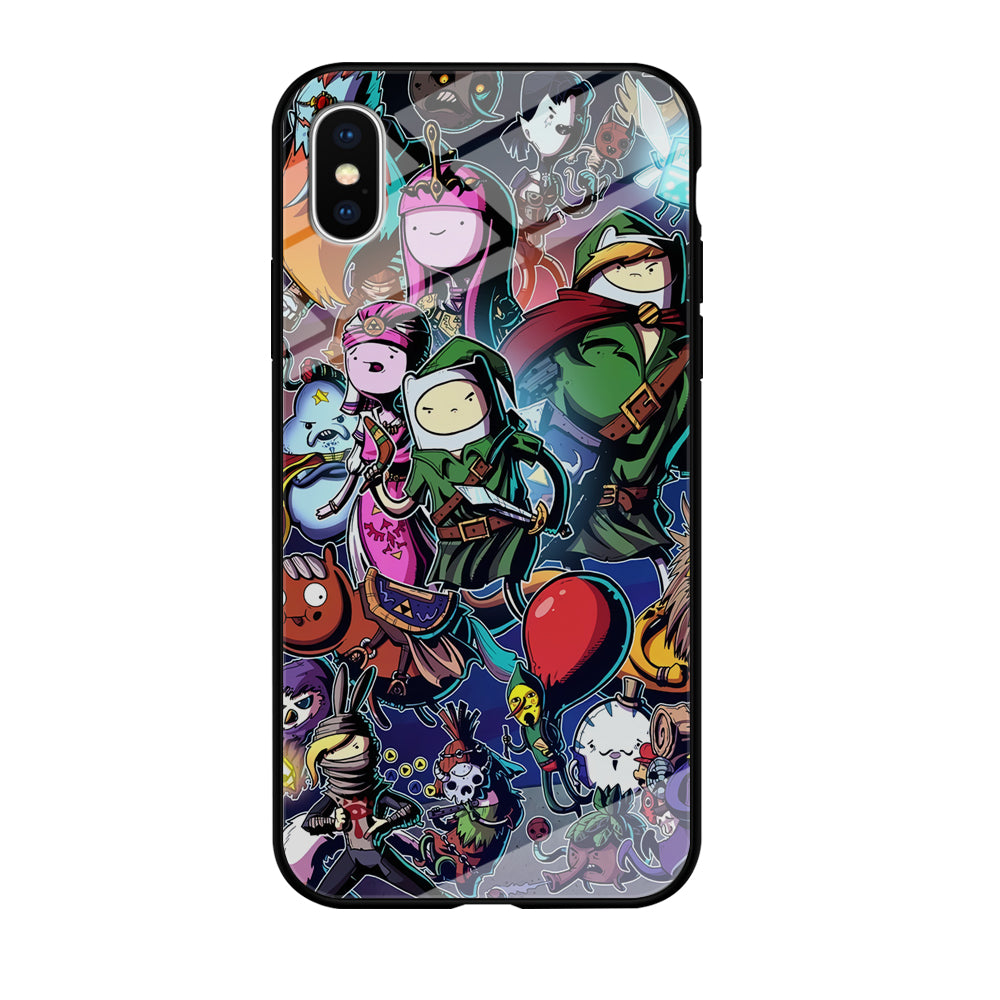 Adventure Time Classic War iPhone X Case