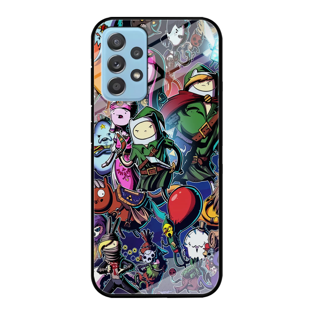 Adventure Time Classic War Samsung Galaxy A52 Case