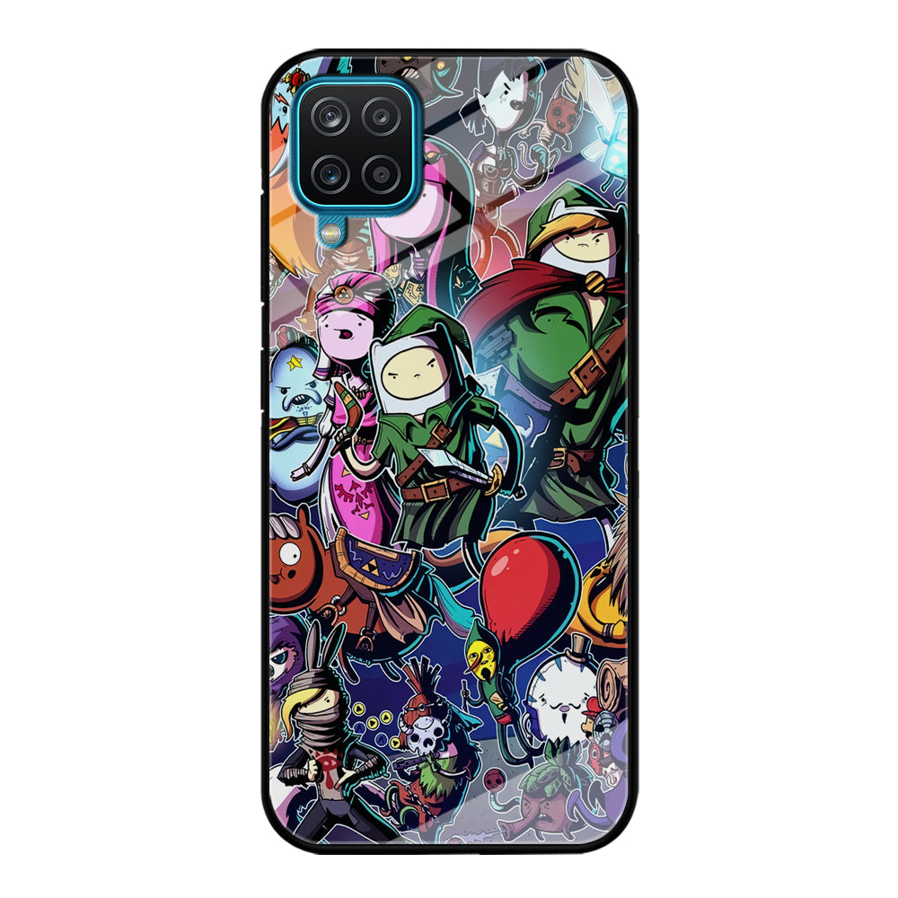 Adventure Time Classic War Samsung Galaxy A12 Case