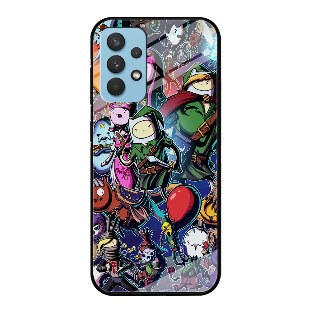 Adventure Time Classic War Samsung Galaxy A32 Case