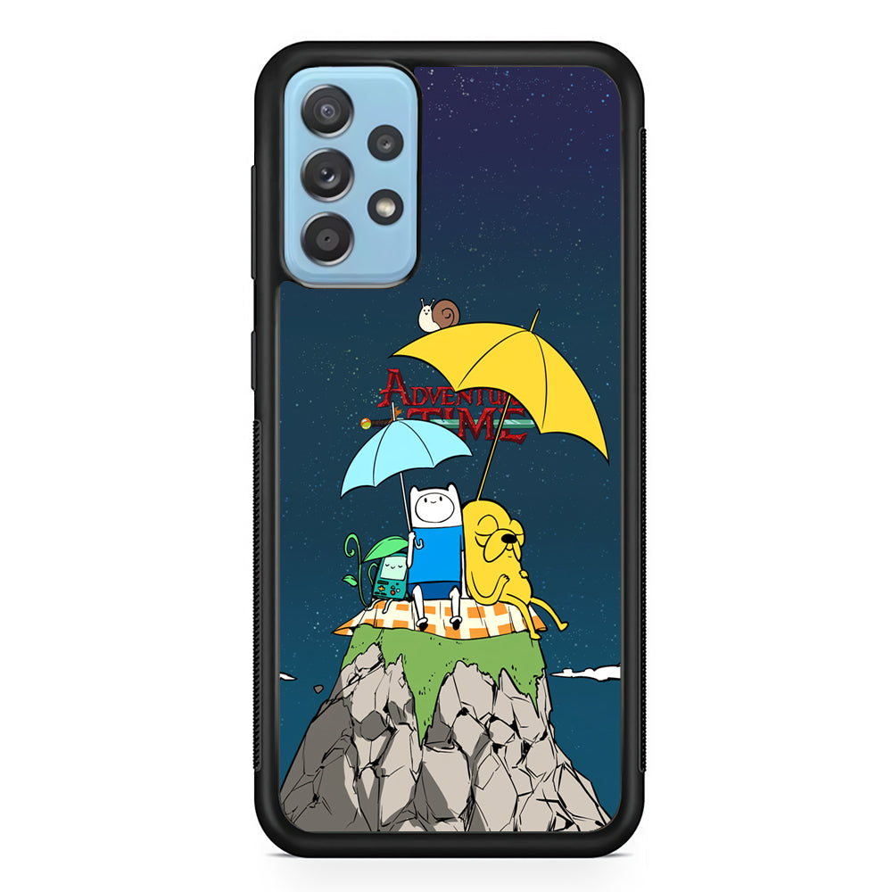 Adventure Time Enjoy The Shady Night Samsung Galaxy A72 Case