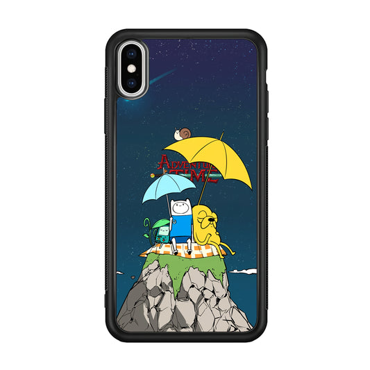 Adventure Time Enjoy The Shady Night iPhone XS Case